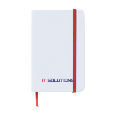 Logo trade promotional merchandise photo of: WhiteNote A6 Paper notebook