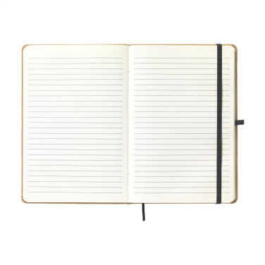 Logo trade promotional merchandise image of: CorkNote A5 Paper notebook