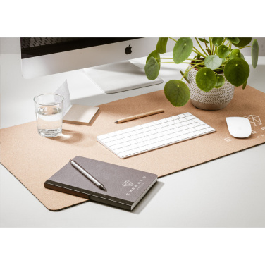 Logotrade corporate gift picture of: Faro Cork Deskpad