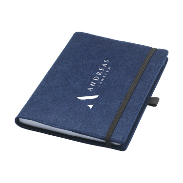Logo trade promotional giveaway photo of: Felty GRS RPET Paper Notebook A5