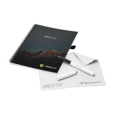 Logo trade business gift photo of: MOYU Erasable Stone Paper Notebook Custom SoftCover