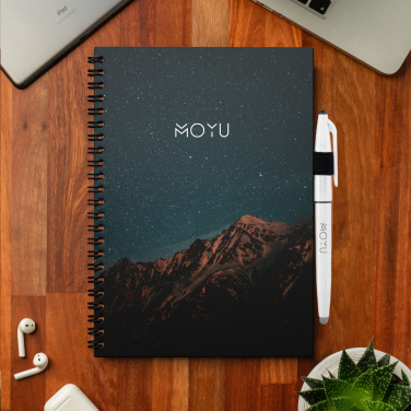 Logotrade business gift image of: MOYU Erasable Stone Paper Notebook Custom SoftCover