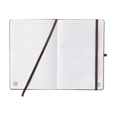 Logotrade promotional giveaway image of: CoffeeGround Cork Paper Notebook A5