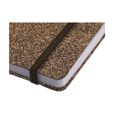 Logotrade promotional product picture of: CoffeeGround Cork Paper Notebook A5