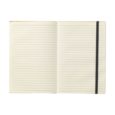 Logo trade corporate gifts picture of: Bamboo Journal Naked Spine Paper Notebook A5
