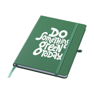 Logotrade promotional gift image of: Recycled GRS PU Paper Notebook A5