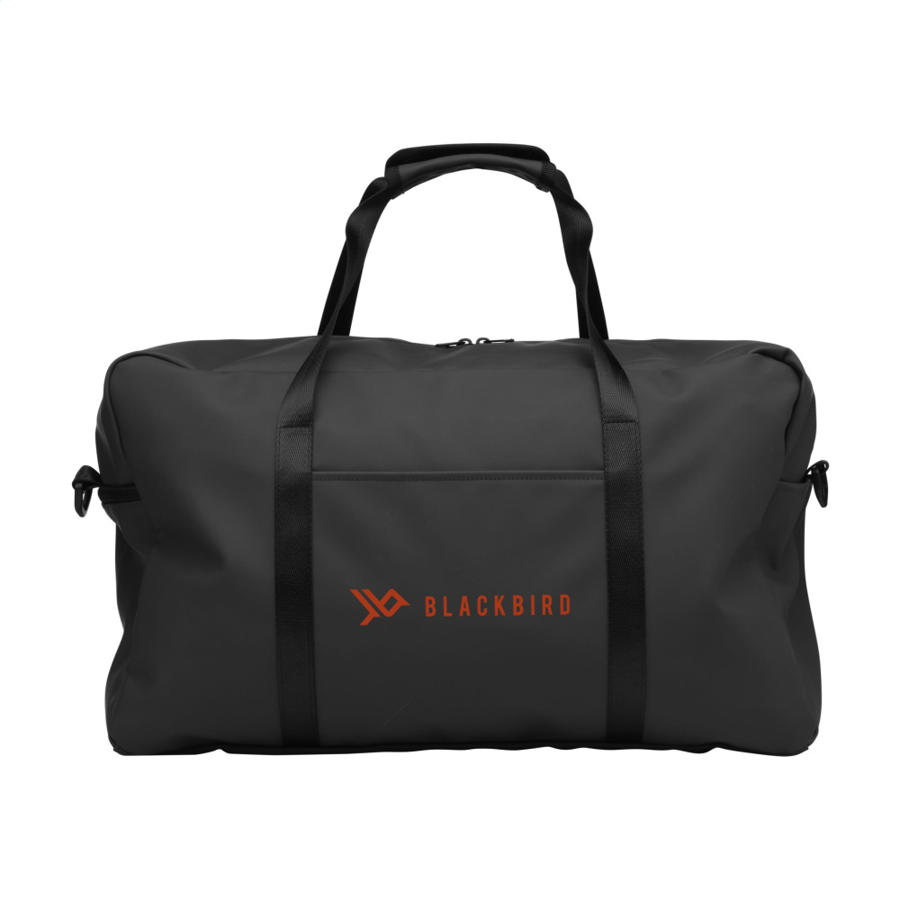 Logo trade promotional gift photo of: Lennon RCS Recycled PU Sports-/Travelbag