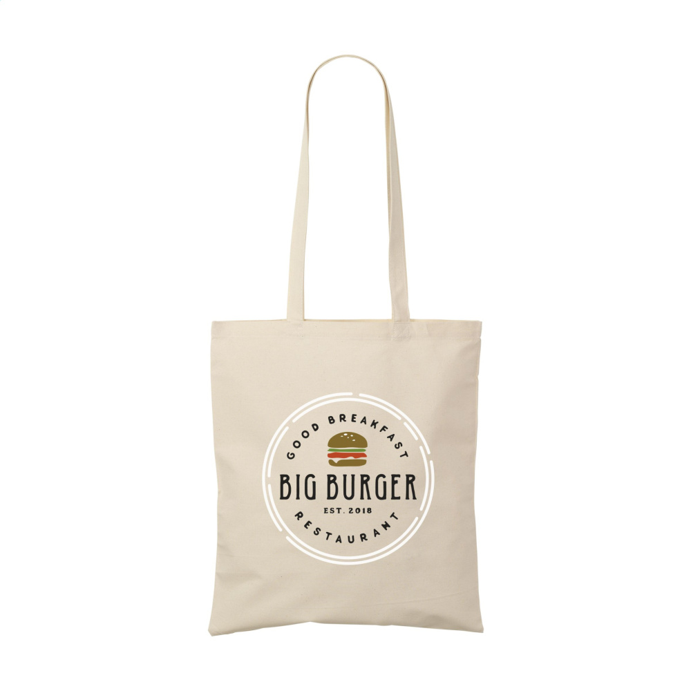 Logo trade advertising products image of: ShoppyBag (180 g/m²) long handles cotton bag