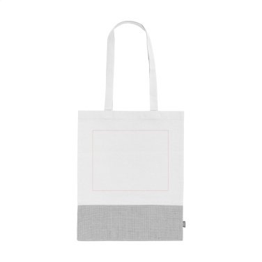 Logotrade corporate gift image of: Combi Organic Shopper (160 g/m²) bag