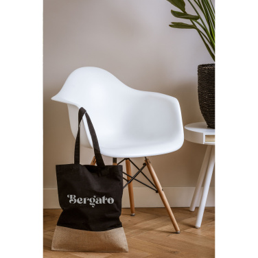 Logo trade corporate gift photo of: Combi Organic Shopper (160 g/m²) bag