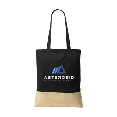Logo trade advertising products image of: Combi Organic Shopper (160 g/m²) bag