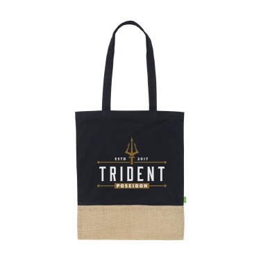 Logotrade promotional item image of: Combi Organic Shopper (160 g/m²) bag