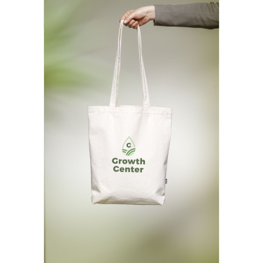 Logo trade promotional items image of: GRS Recycled Canvas Bag Natural (260 g/m²)