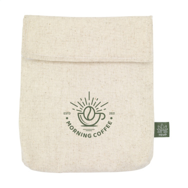 Logo trade corporate gifts image of: Hemp FoodPouch bag for bread