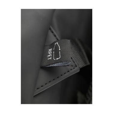 Logotrade advertising products photo of: Lennon Roll-Top Recycled Backpack