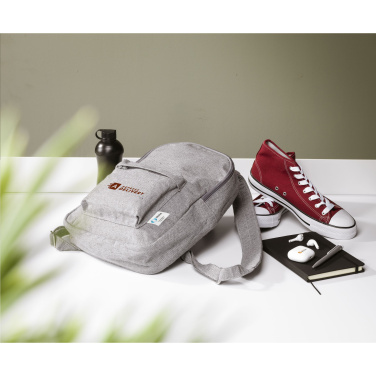 Logotrade promotional merchandise picture of: Wolkat Agadir Recycled Textile Backpack