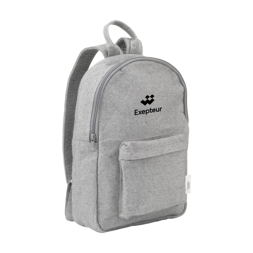 Logotrade promotional item picture of: Wolkat Agadir Recycled Textile Backpack
