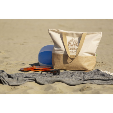 Logo trade advertising products picture of: Cancun Beachbag Organic Cotton (320 g/m²)