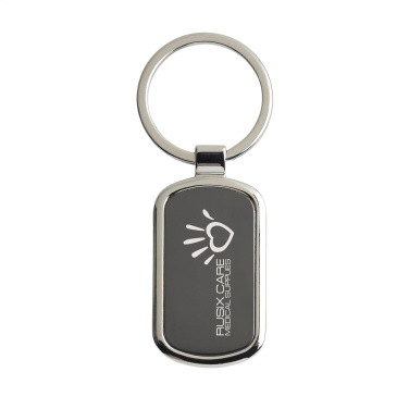 Logo trade promotional gifts picture of: KeyTag Rectangular keyring