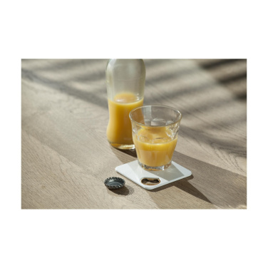 Logo trade promotional gifts image of: Coaster Opener