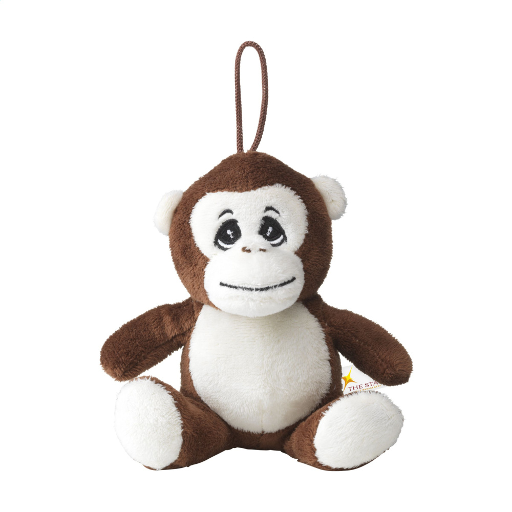 Logo trade promotional product photo of: Animal Friend Monkey cuddle toy