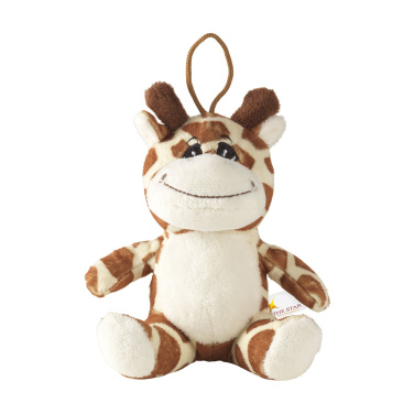Logo trade promotional gifts picture of: Animal Friend Giraffe cuddle toy