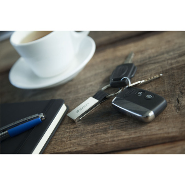 Logo trade promotional giveaways image of: Palmer keychain