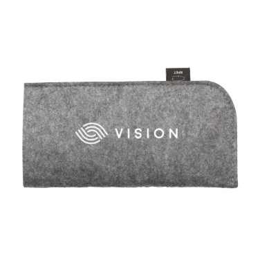 Logo trade promotional merchandise picture of: Feltro GRS RPET Pouch for glasses