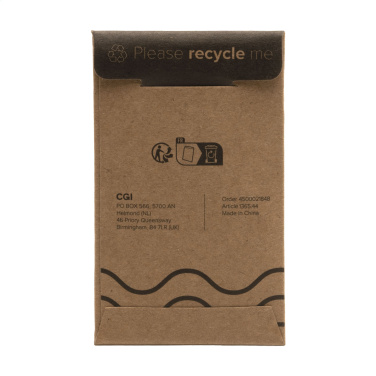 Logo trade promotional products picture of: Bamboo Key Rectangle keyring