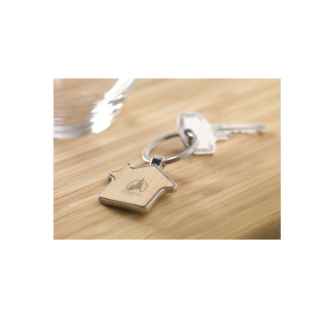 Logo trade promotional gifts picture of: Casa bamboo keyring