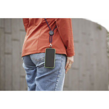 Logotrade promotional giveaways photo of: Lace Lanyard GRS RPET 5 mm keycord