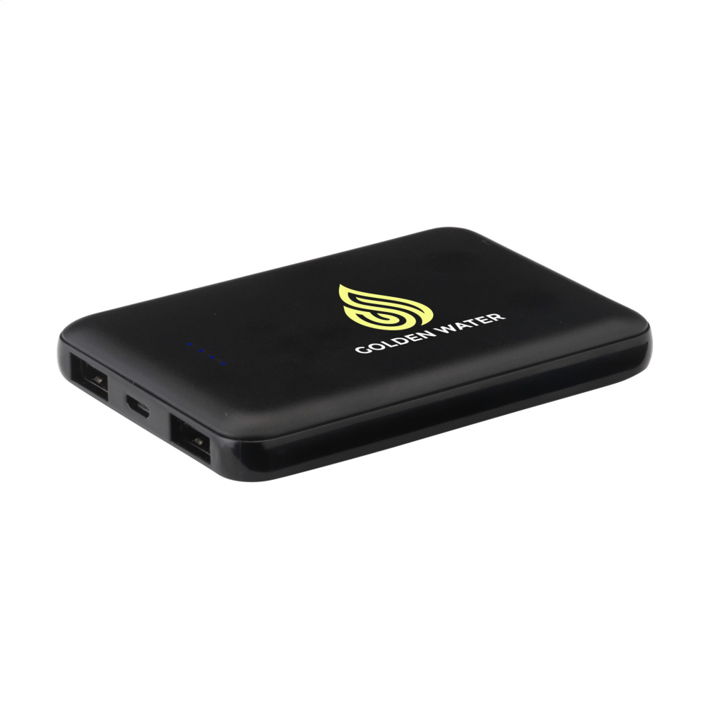 Logo trade promotional giveaway photo of: PocketPower 5000 RCS Recycled Powerbank