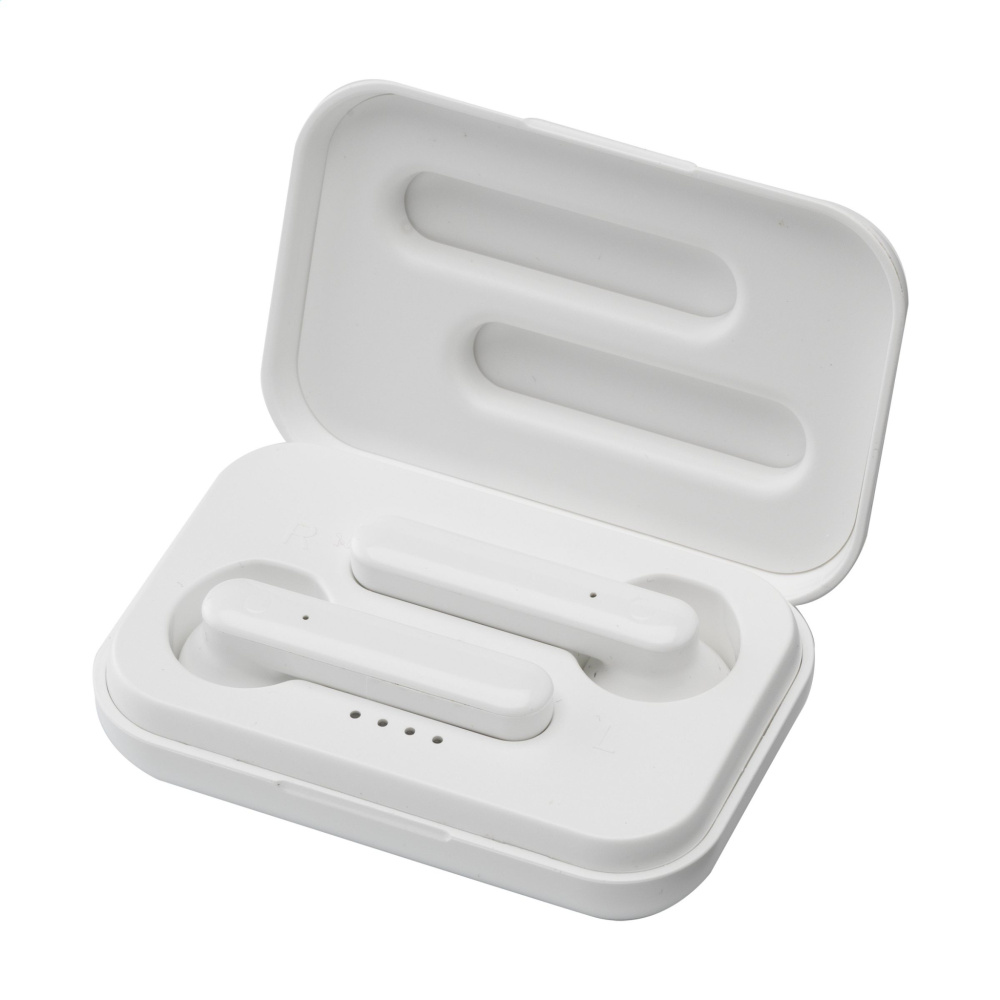 Logo trade promotional gift photo of: Sensi TWS Wireless Earbuds in Charging Case