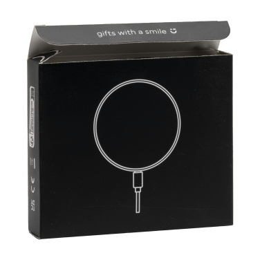 Logotrade corporate gift picture of: Coil RCS Recycled Wireless Charger