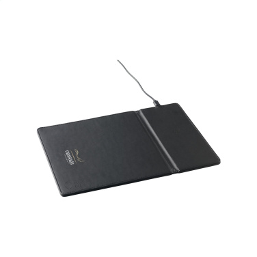 Logotrade promotional merchandise picture of: RCS Recycled Wireless Charging Mousepad