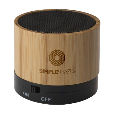 Logo trade corporate gift photo of: Bambox Bamboo Speaker