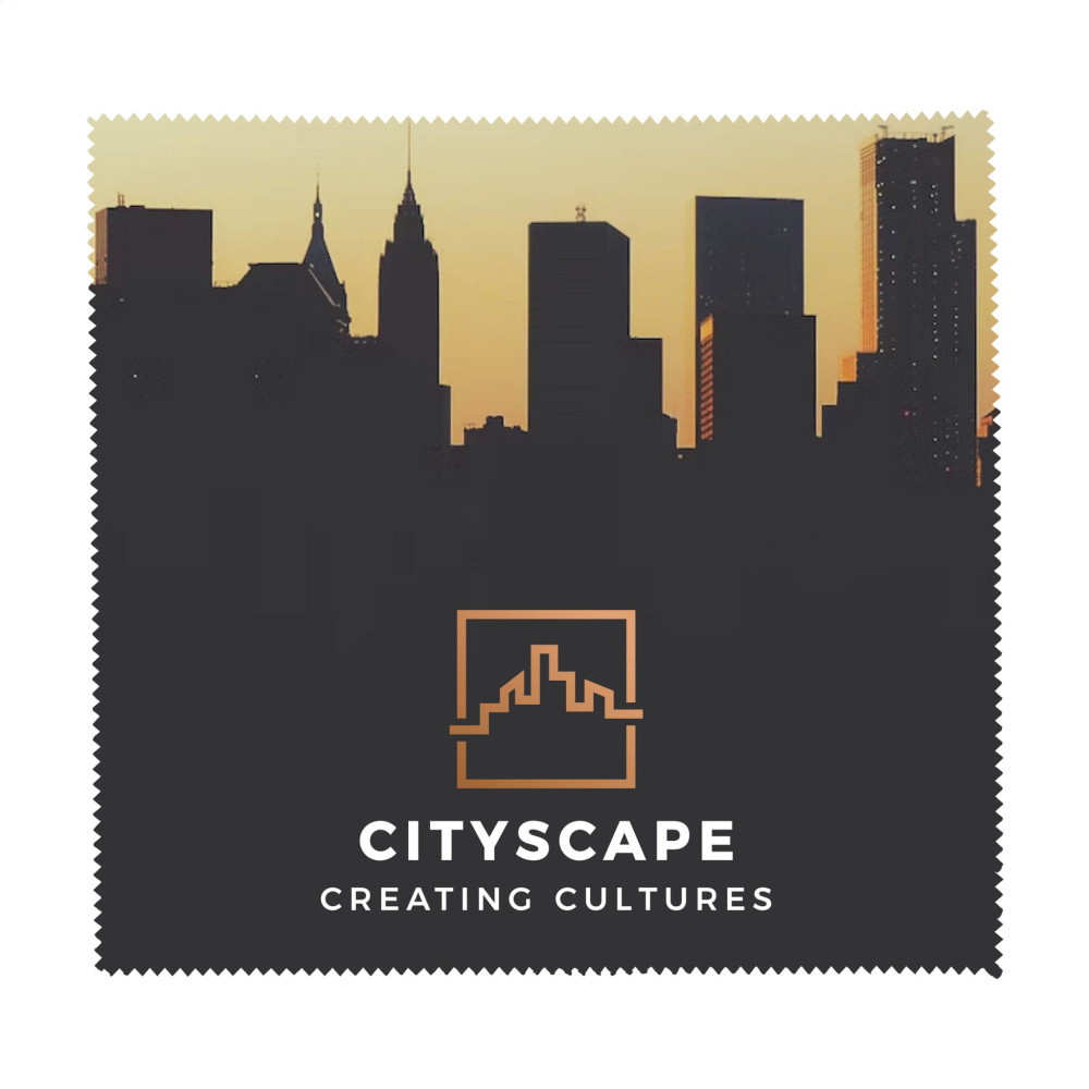 Logotrade corporate gift picture of: Microfiber RPET Cleaning Cloth