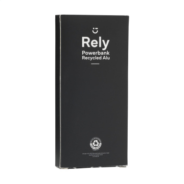 Logo trade promotional products picture of: Rely Powerbank 10000 RCS Recycled Alu