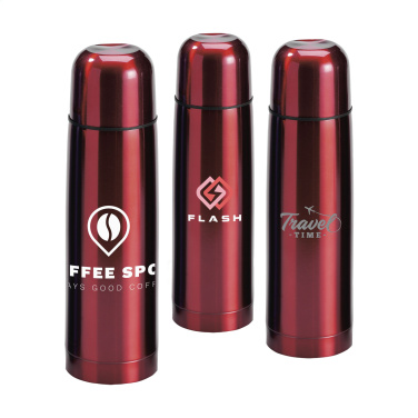 Logo trade promotional gifts picture of: ThermoColour 500 ml thermo bottle