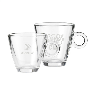 Logo trade promotional product photo of: Lugano Coffee Glass 230 ml