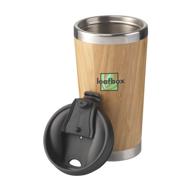 Logotrade promotional merchandise photo of: Tokyo 450 ml bamboo thermo cup
