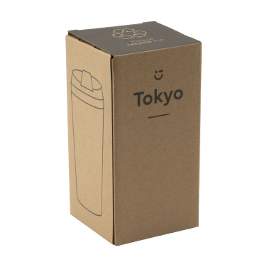 Logotrade corporate gift image of: Tokyo 450 ml bamboo thermo cup