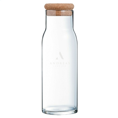 Logo trade business gift photo of: Algarve Carafe 1 L with a cork cap