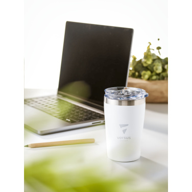 Logo trade corporate gift photo of: Re-Steel RCS Recycled Coffee Mug 380 ml thermo cup