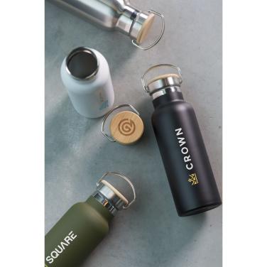 Logotrade promotional merchandise picture of: Nordvik RCS Recycled Steel 500 ml drinking bottle