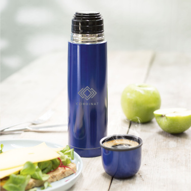 Logotrade corporate gifts photo of: ThermoColour RCS Recycled Steel 500 ml thermo bottle