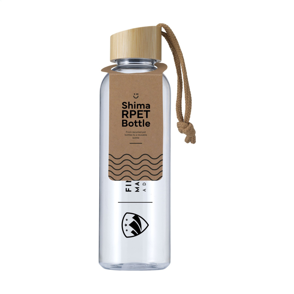Logo trade promotional merchandise photo of: Shima GRS RPET Bottle 680 ml water bottle