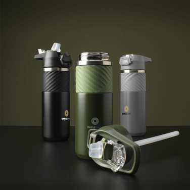 Logo trade promotional giveaway photo of: Lynn RCS Recycled Steel Bottle 500 ml