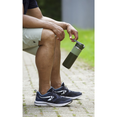 Logo trade promotional item photo of: Lynn RCS Recycled Steel Bottle 500 ml