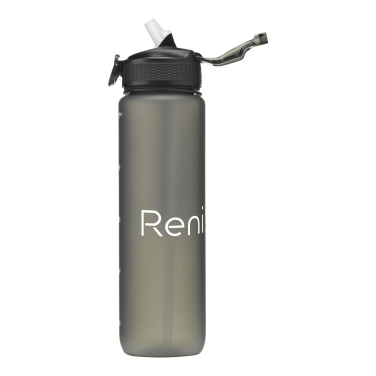 Logo trade corporate gifts picture of: AquaSport GRS Recycled Water Bottle 1,000 ml